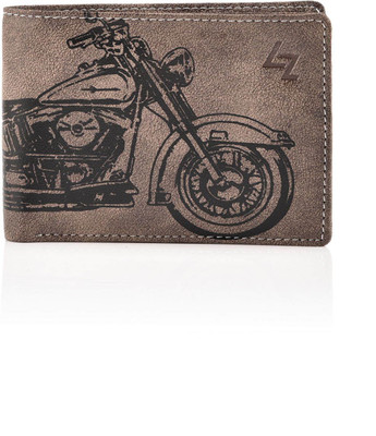 

LEATHER EFFECT Men Brown Artificial Leather Wallet(7 Card Slots)