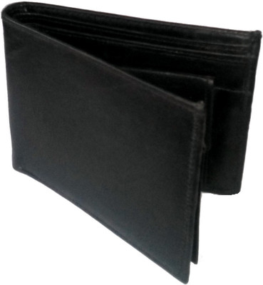 

SME JAIPUR Men Black Genuine Leather Wallet