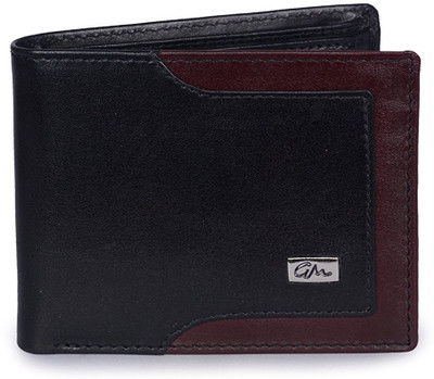 

Gentleman Men Black, Brown Genuine Leather Wallet(6 Card Slots)