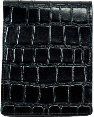 

Mansome Men Black Genuine Leather Wallet(9 Card Slots)