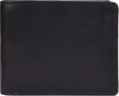 

Printz Men Black Genuine Leather Wallet(10 Card Slots), Mgpzmdwlbldu-1088black