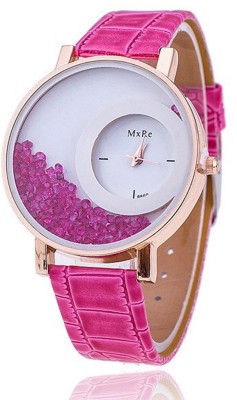 Mxre Stylist Diamond Analogue pink Colour Women's Watch - EDWW0016 Watch  - For Women   Watches  (Mxre)