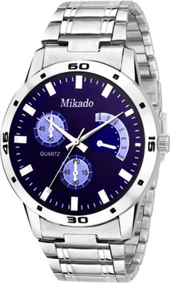 

Mikado STYLISH X3 BLUE DIAL ANALOG WATCH FOR MEN'S AND BOY'S Watch - For Men