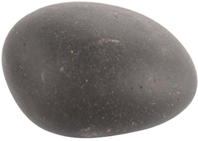 

SHIVOHAM Shaligram Shala Sacred Decorative Showpiece - 4 cm(Stoneware, Black)