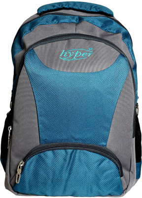 

Hyper School Tution College All time COT MATTE A9 5 L Backpack(Black), Blue and grey