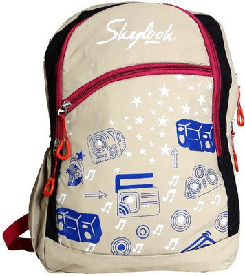 

Hyper School Tution College All time HYPRA SOFTY C2 5 L Backpack(Beige)