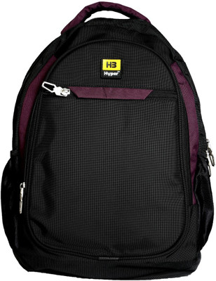 

Hyper School Tution College All time 1680 MATTE A6 5 L Backpack(Black), Black and maroon