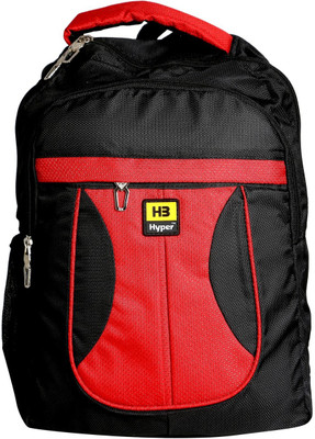 

Hyper School Tution College All time 1680 MATTE A3 5 L Backpack(Black), Red and black