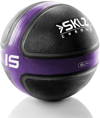

SKLZ 15 Pound Medicine Ball(Black, Blue, Diameter: 15 cm)