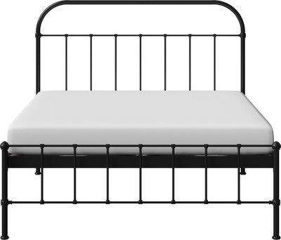 The Original Bed Co. Solomon 5'0" Metal Queen Bed(Finish Color - Black)