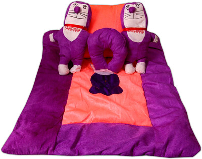

Kritarth Polycotton Bedding Set(Puple)