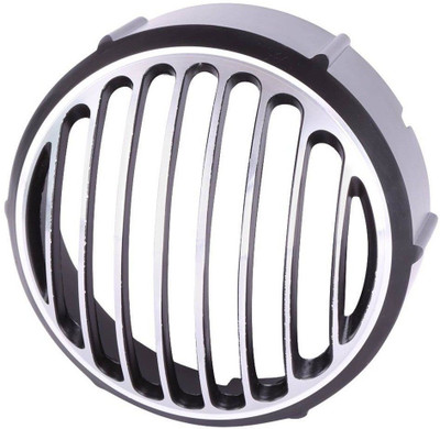 

Bikers World Headlight Grill Cover Bike Headlight Grill(Black)