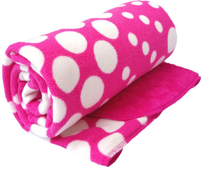 

BRANDONN Polka  Top Sheet(Polyester, HOTPINK