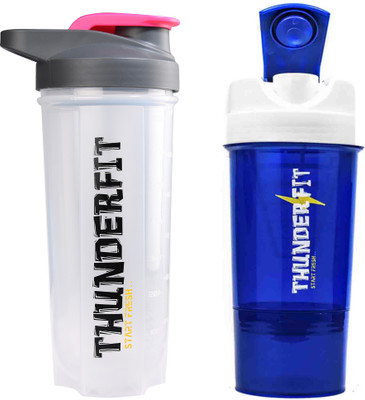 

THUNDERFIT shine99 750 ml Shaker(Pack of 2, Multicolor)