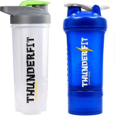 

THUNDERFIT giri443 750 ml Shaker(Pack of 2, Multicolor)