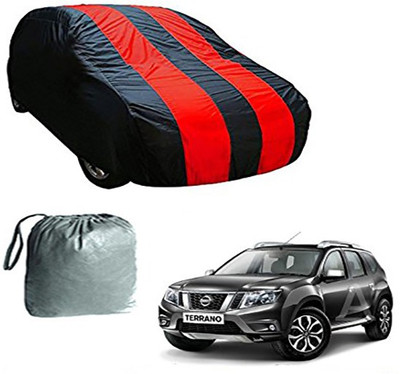 Autowheel Car Cover For Nissan Terrano (Without Mirror Pockets)(Red, Blue)