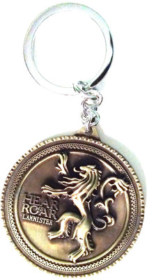 

zhosy hear roar me Locking Key Chain(Multicolor)