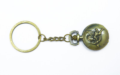 

JOSHISNEST THE CUTE CUPID SYMBOL OF LOVE MATELIC KEY RING WATCH Key Chain(Brown)