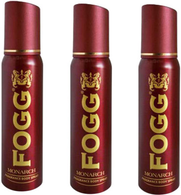 

Fogg Monarch (Pack of 3) Deodorant Spray - For Men(120 ml, Pack of 3)