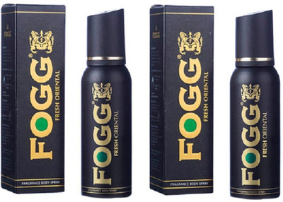 

Fogg Black Collection Fresh Oriental (Pack of 2) Deodorant Spray - For Men(120 ml, Pack of 2)