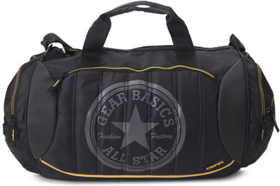 

Gear Pro 3 Duffel Travel Duffel Bag(Black, Yellow)
