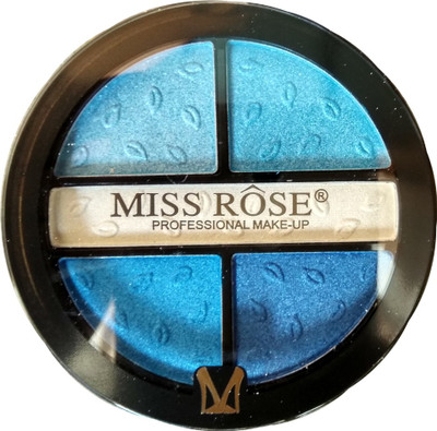 

Miss Rose Professional 5 Colors Makeup EyeShadow 05 5 g(Black)
