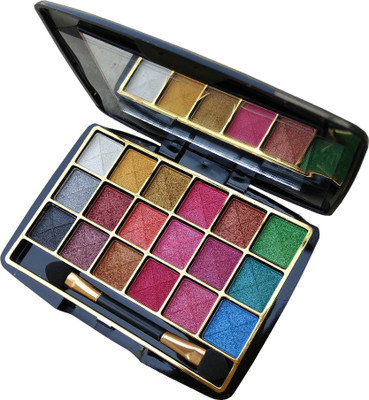 

Miss Rose Professional 18 Colors Makeup EyeShadow Set 01 5 g(Black)