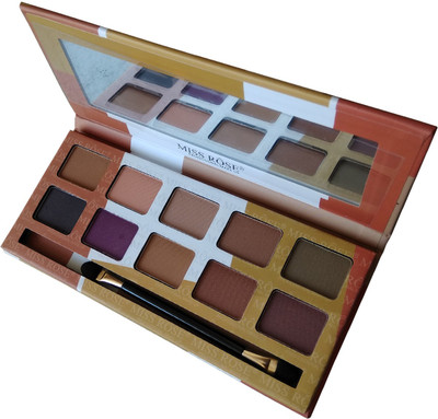 

Miss Rose Professional Makeup EyeShadow Palletes Bare02 5 g(Brown)