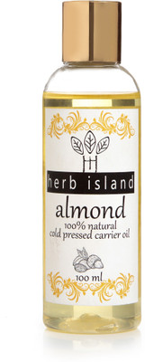 

herb Island Cold pressed sweet almond oil Hair Oil(100 ml)