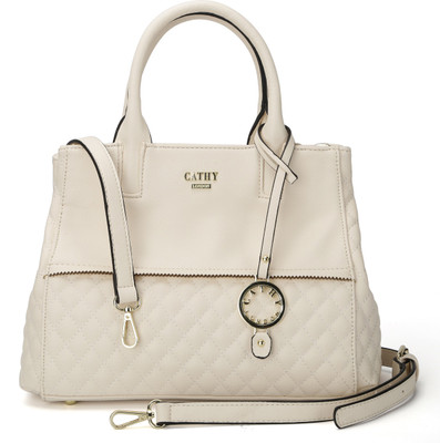 

Cathy London Hand-held Bag(Beige)