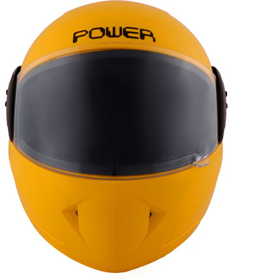 

Autofy Power With Scratch Resistant Visor Motorbike Helmet(Bright Yellow