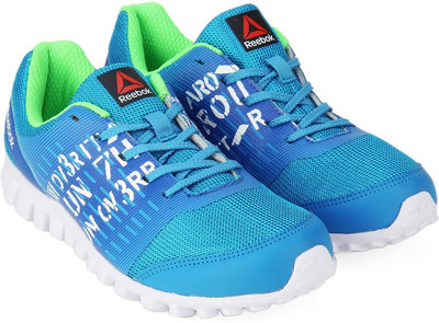 REEBOK Boys Running Shoes(Blue, Blue/green/white