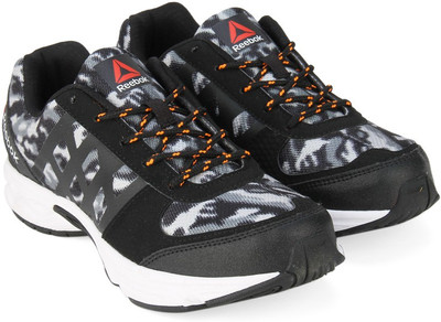 

REEBOK Boys Running Shoes(Grey, Grey camo/blk/orange/wht
