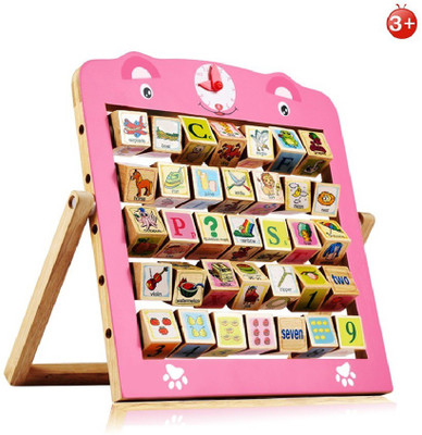 

Krypton Present Make Learning Easier With the help of Alphabet teaching frame along with Numbers Count(Multicolor)