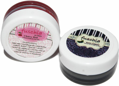 

Fuschia Lip Balm Combo CherryRed and BlackCurrant(Pack of: 2, 16 g)