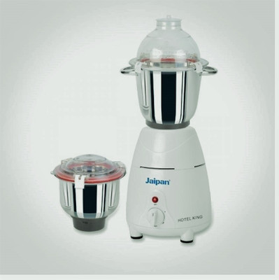 

Jaipan Hotel King 1000 W Mixer Grinder(White, 2 Jars)
