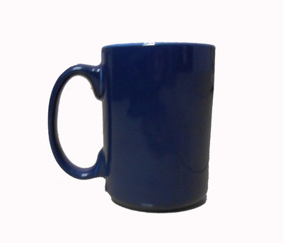 

mahis fashion ceramic Ceramic Mug(400 ml), Blue