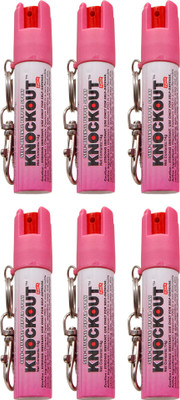 

Knockout Punch With Key Ring Pepper Fogger Spray