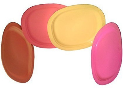 

Tupperware Snack Plates Small Plates(Pack of 4)