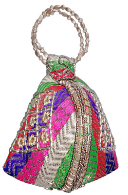 

AASB Ethnic Designer Bag Potli(Multicolor)