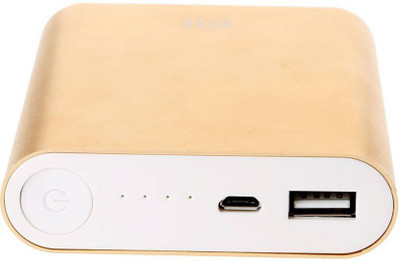 

YANKO 10400 mAh Power Bank (0096, USB portable ultra powerbank)(Gold, Black, Silver, Lithium-ion), Black;gold;silver
