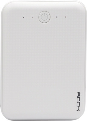 

Rock 10000 mAh Power Bank (RMP0353)(White, Lithium-ion)