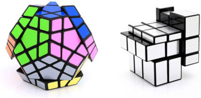 

Adichai Combo Offer of ShengShow Megaminx and ShengShow Silver Mirror Cube(2 Pieces)