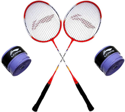 

Li-Ning XP Smash 709 2PC + 2 Pc GP 20 Grip Combo Multicolor Strung Badminton Racquet(S2, 85 g)