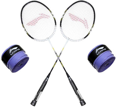 

Li-Ning XP Smash 808 2PC + 2 Pc GP 20 Grip Combo Multicolor Strung Badminton Racquet(S2, 85 g)