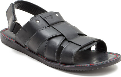 

Red Tape Men Black Sandals