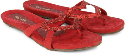 Catwalk Women Red Flats