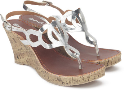 

Nell Women SILVER Wedges