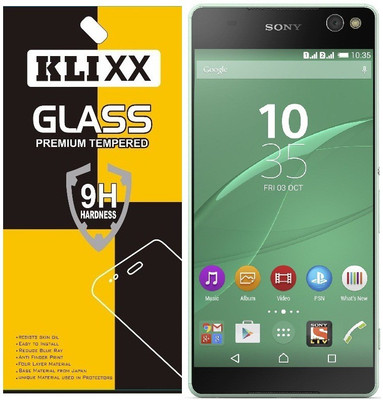 Klixx Tempered Glass Guard for Sony Xperia C5 Ultra Dual (6 inch)(Pack of 1)