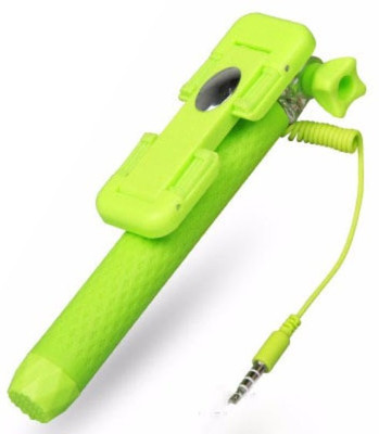 

PARBATI ENTERPRISE Cable Selfie Stick(Green)
